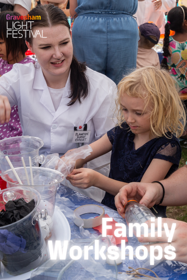  Family Workshops - Gravesham Light Festival