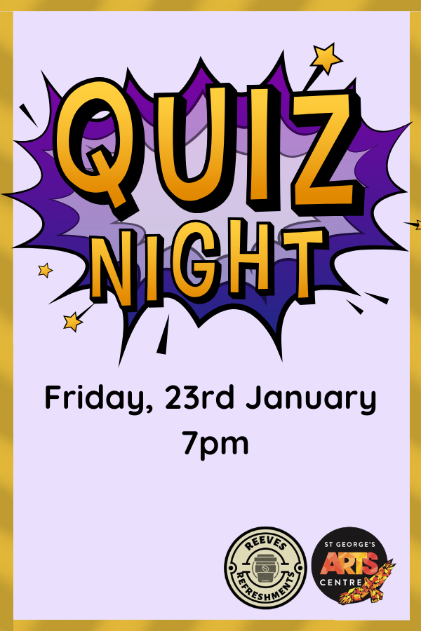  January Quiz Night at the Arts Centre Café 