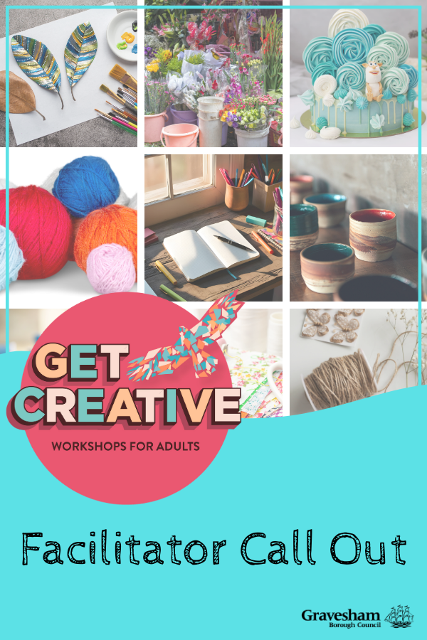  Adult Workshop Facilitator Call Out: Get Creative programme Spring/Summer 2026