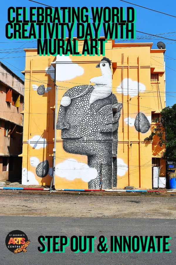  Step out & Innovate - Celebrating World Creativity Day with Mural Art