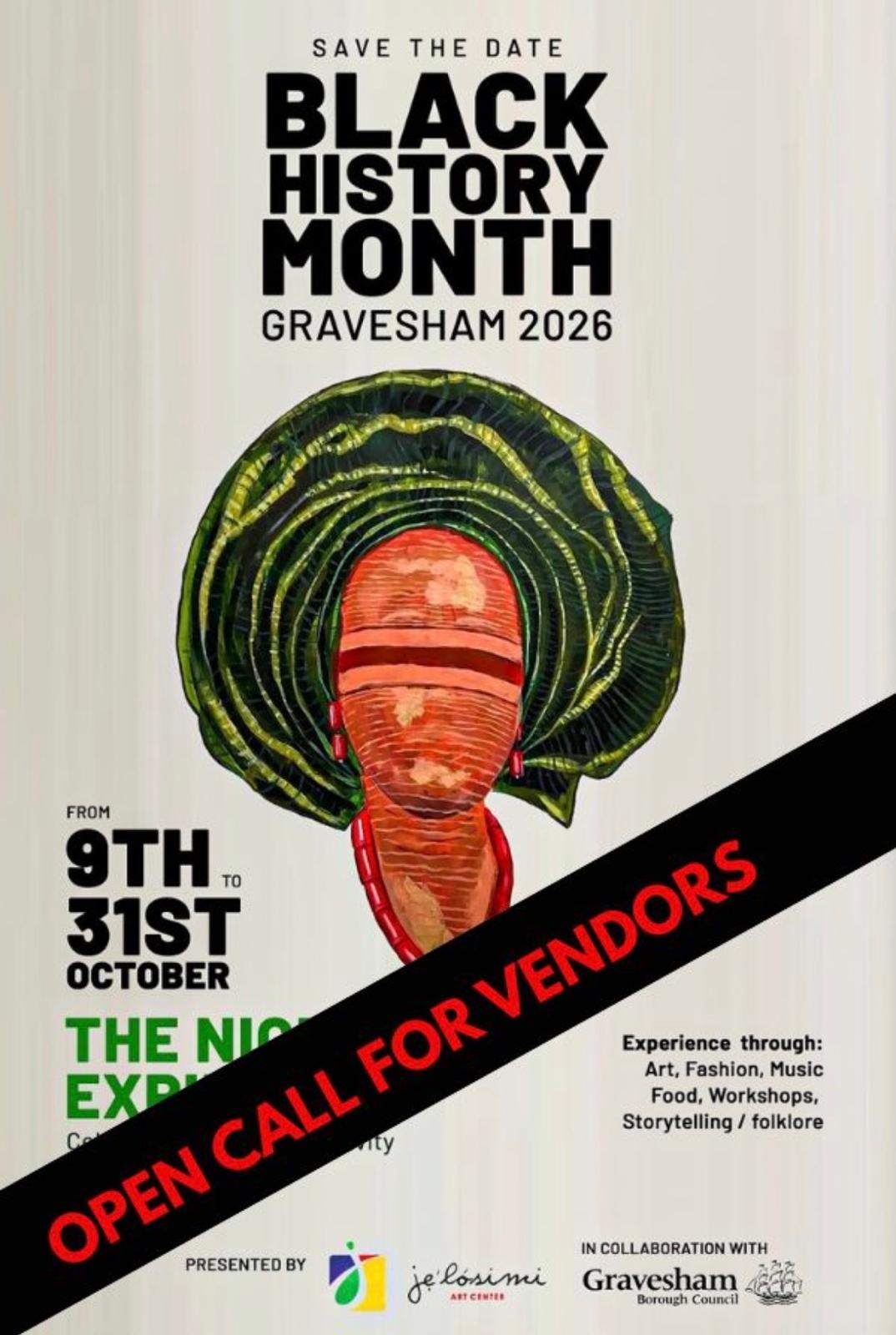  Black History Month - Open Call for Vendors