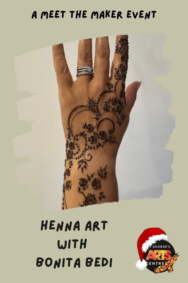  Henna Hand Art - A Meet the Maker drop in session