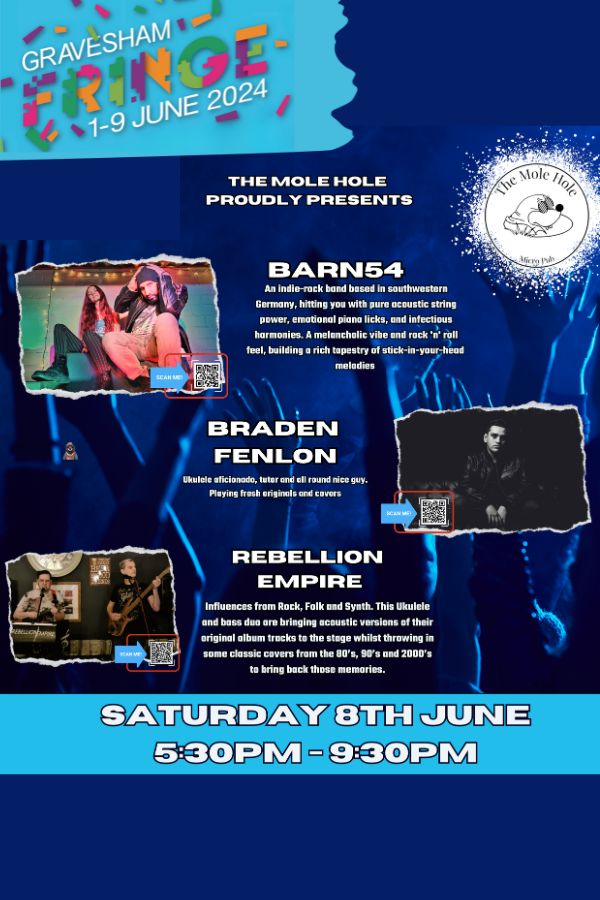  Barn54, Braden Fenlon, & Rebellion Empire - A Fringe Festival Event