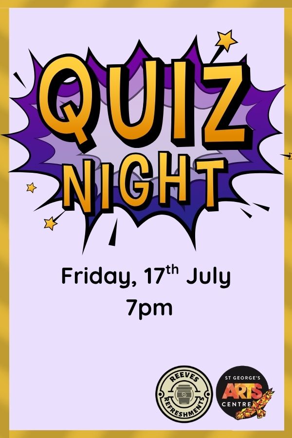  July Quiz Night at the Arts Centre Café