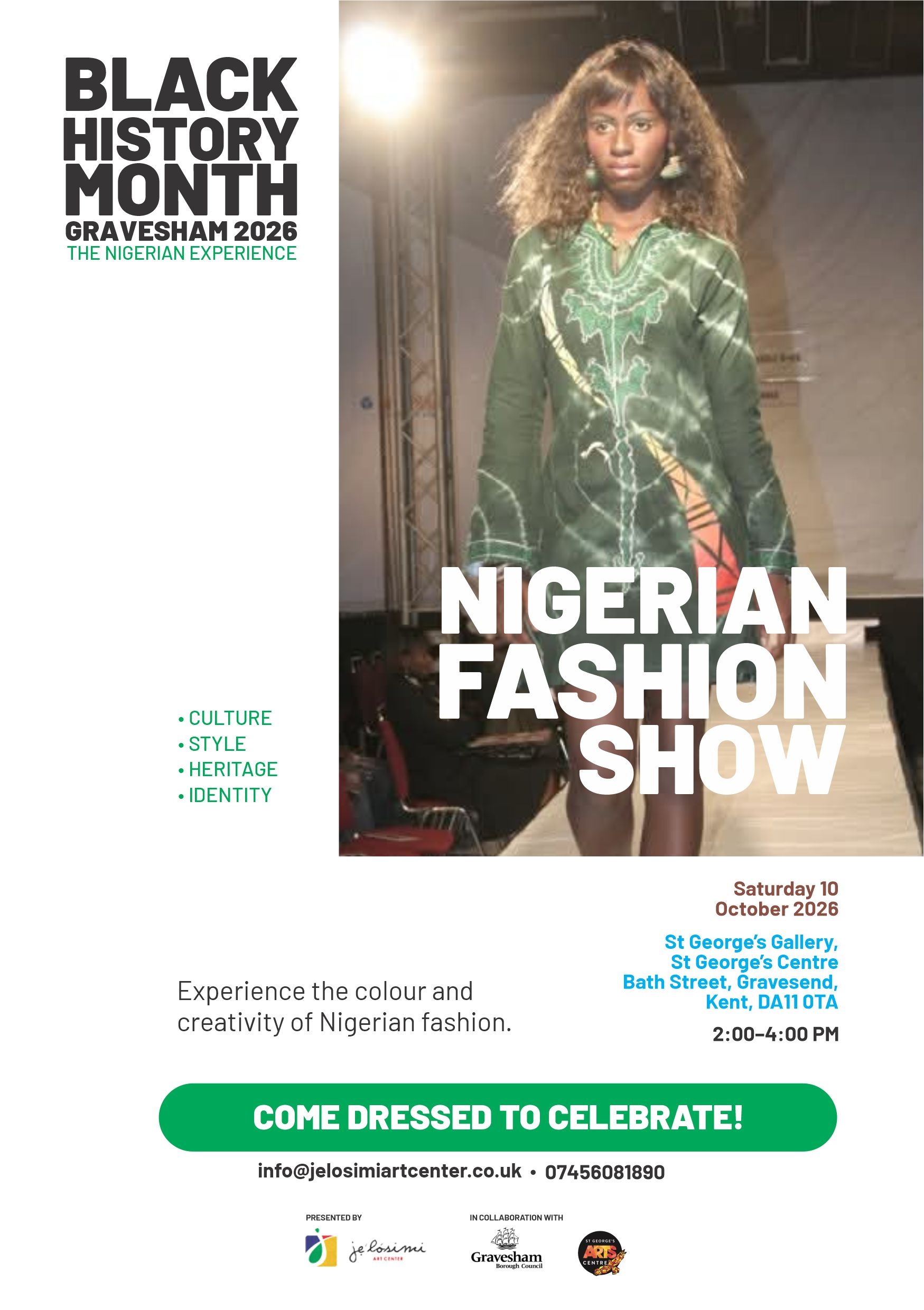  Black History Month- Nigerian Fashion Show