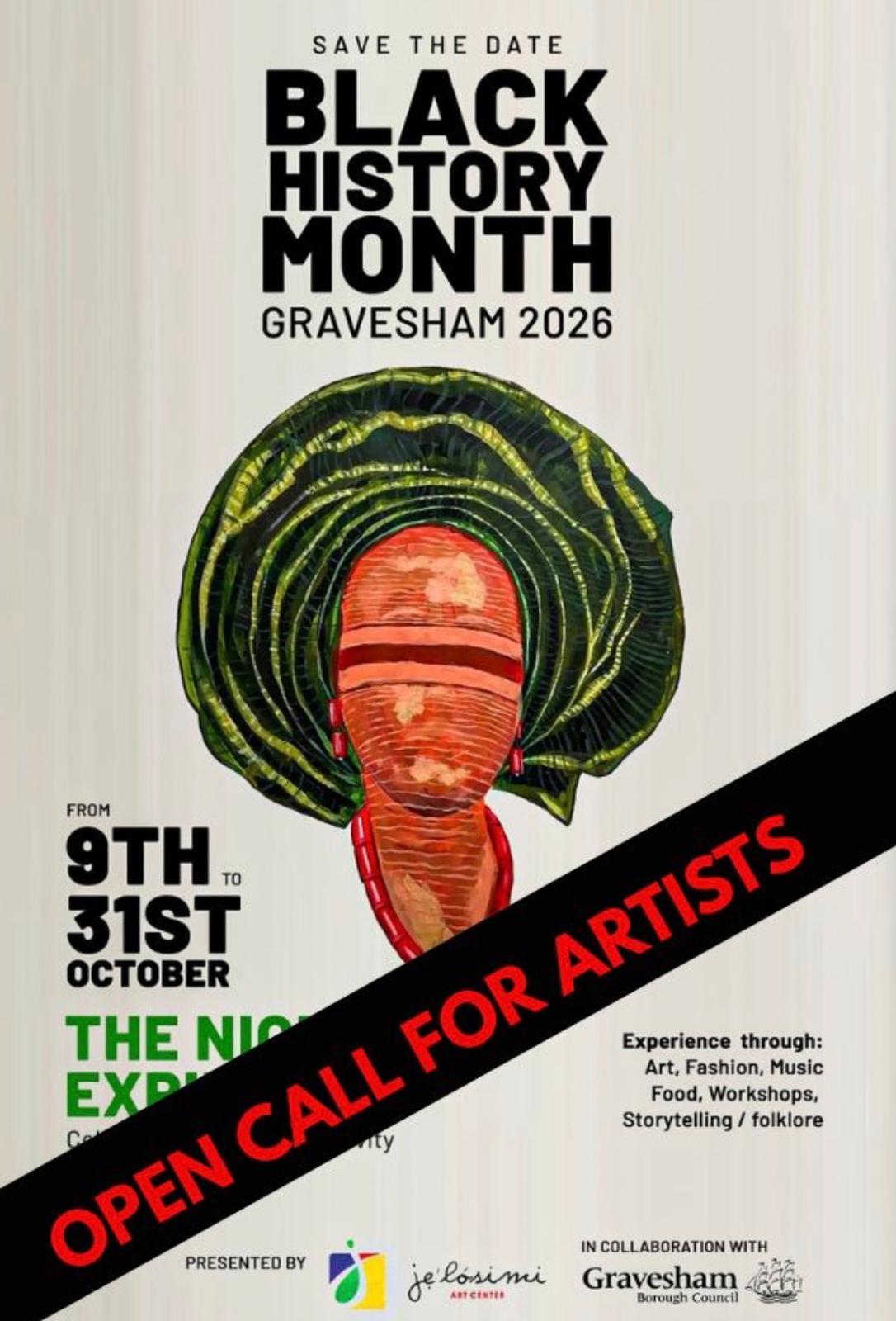  Black History Month - Open Call for Artists
