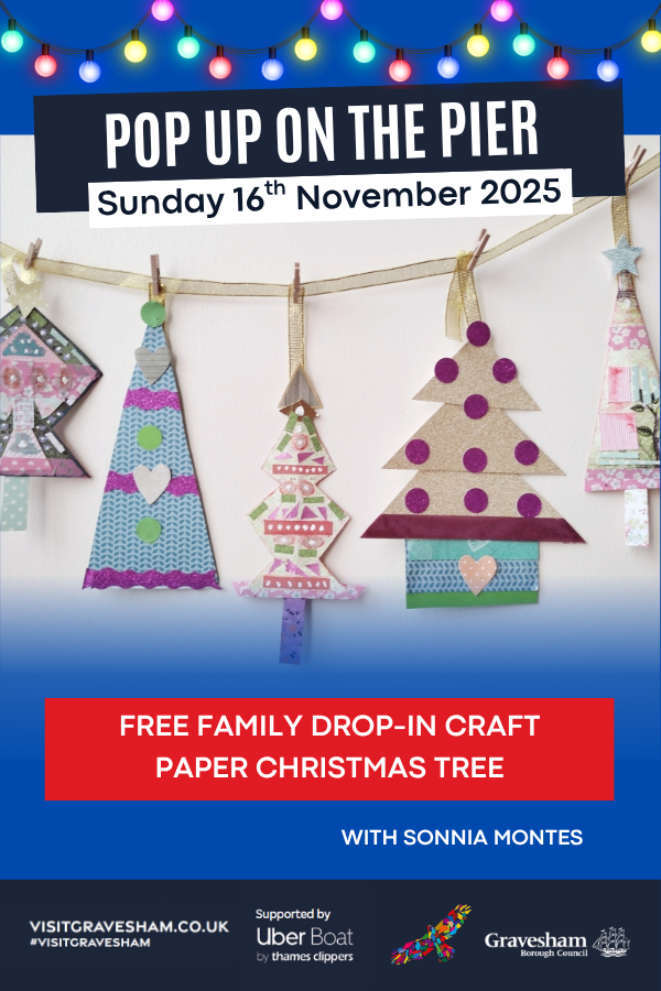 Free Family Craft Drop in-Session: Paper Christmas Tree Decorations