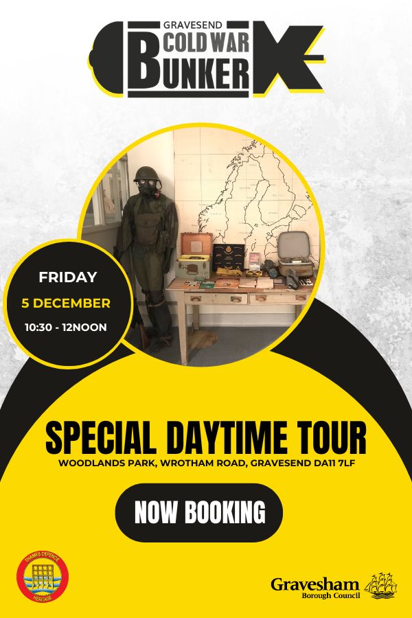  Special daytime tour - Gravesend Cold War bunker