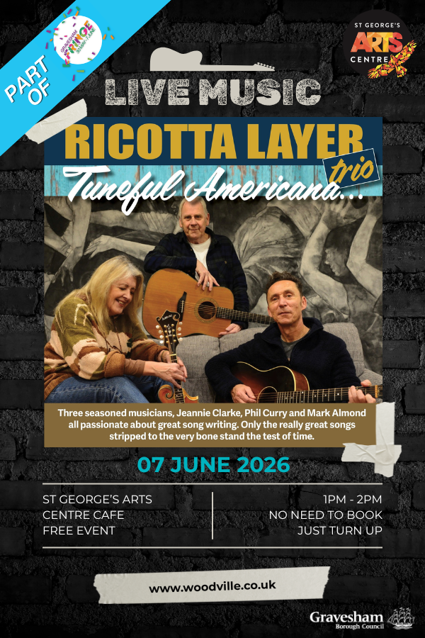  Live Music with The Ricotta Layer - A Gravesham Fringe Festival Event