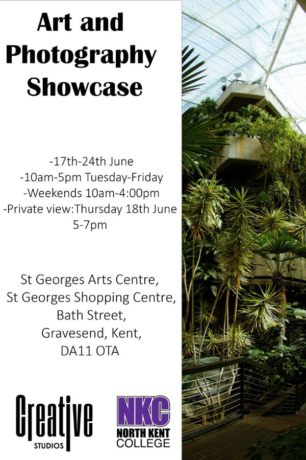  Art and Photography Showcase - UAL Level 3 Extended Diploma, North Kent College Exhibition