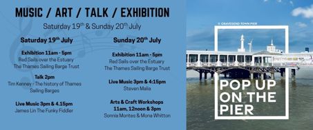 Pop-Up Weekend Activities on The Pier
