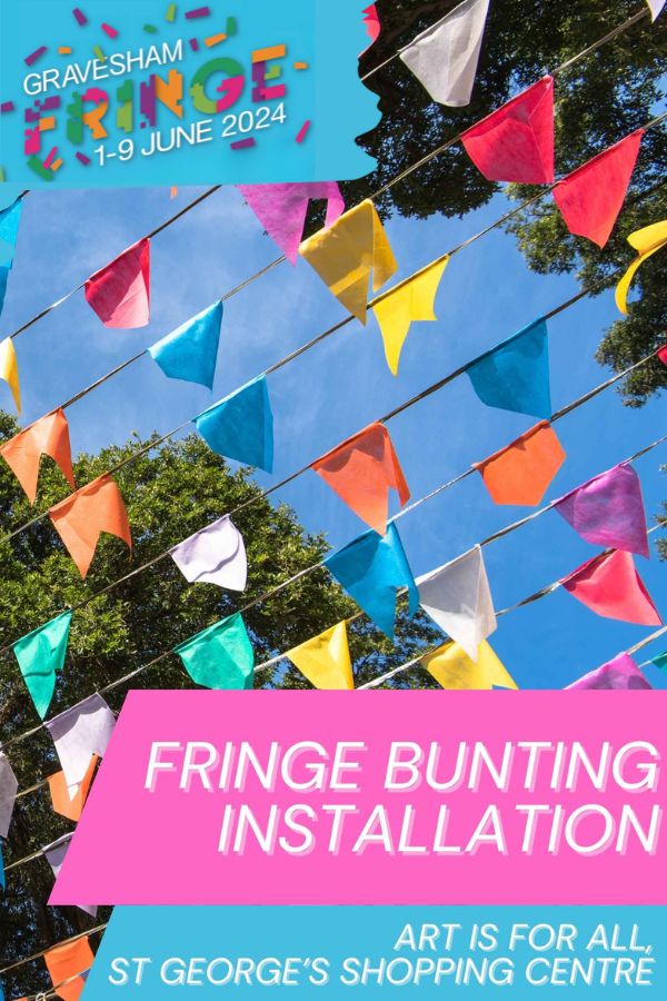  AIFA Bunting Installation - A Fringe Festival Event